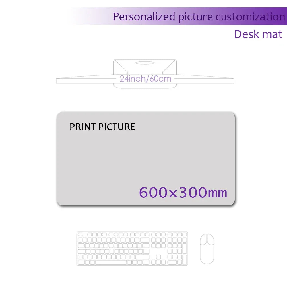 Playmat Mouse Pad 600x350 Custom Image Tabletop Gaming Deskmat,Custom Playmat  Custom Game Mat Printing HD,Personalized Gifts