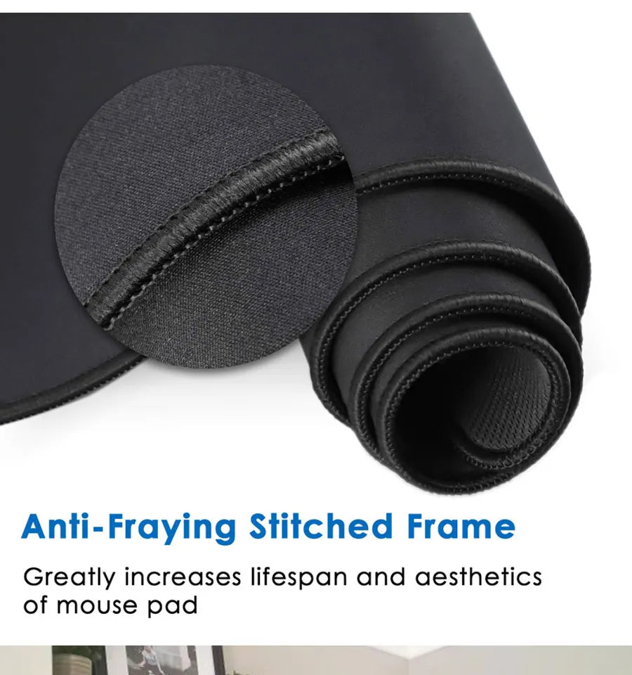 Large mouse pad Anti-slip Rubber mouse mat PC Computer Gamer Desk Mat Stitched Edge Gaming Mouse pad for CS GO LOL Dota