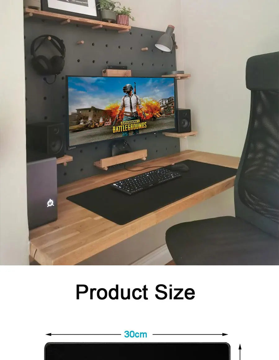 Large mouse pad Anti-slip Rubber mouse mat PC Computer Gamer Desk Mat Stitched Edge Gaming Mouse pad for CS GO LOL Dota