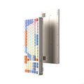 RGBs Backlits Mechanical Feel Cord Keyboards 97Key Compact Design Dedicated Volumes Knob ABS Construction For PC 896C