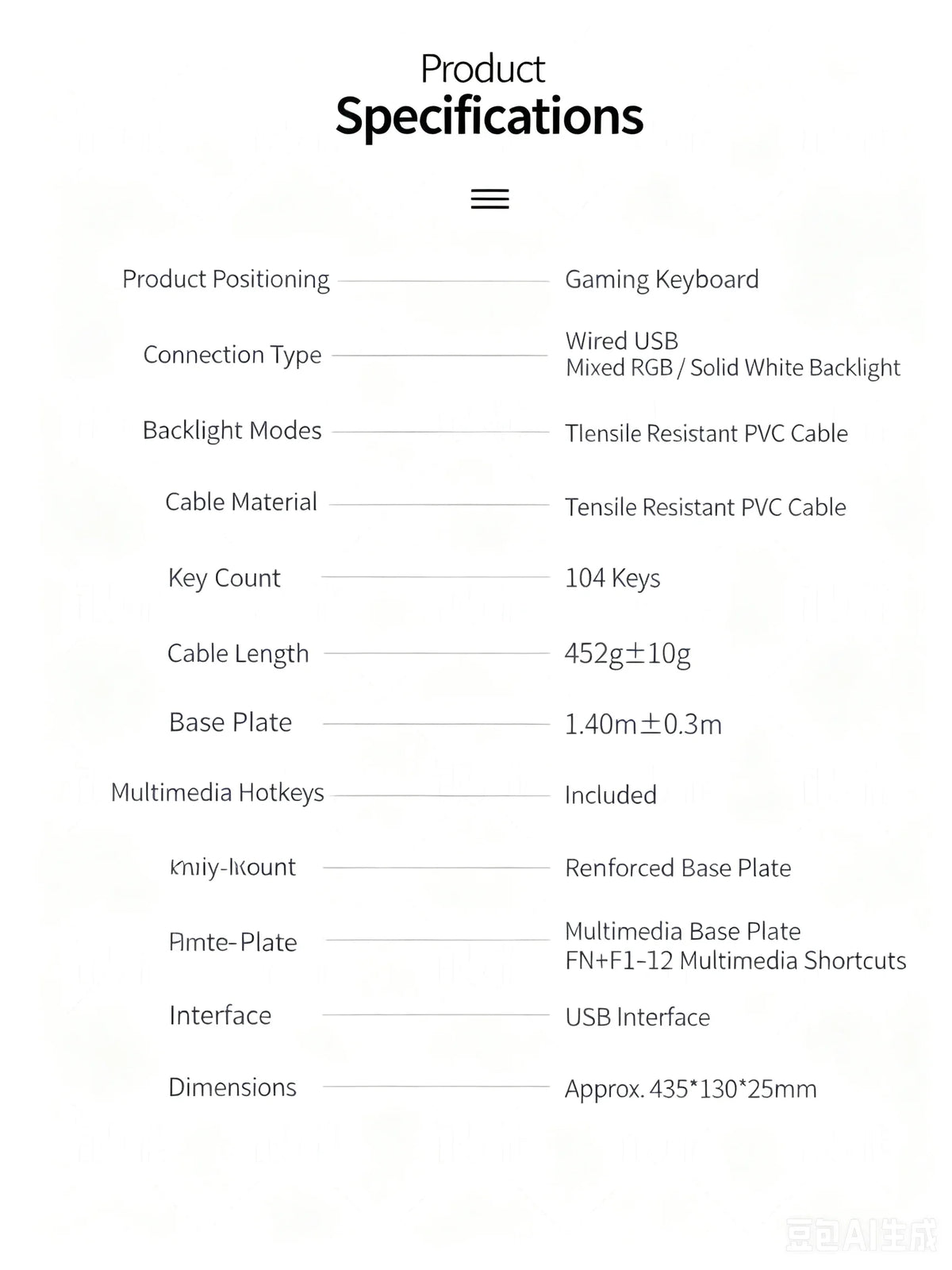 RGB Backlit Gaming Mechanical Feel Wired Keyboard Waterproof Ergonomic Design Gamer Keyboard For PC Computer Laptop Tablet