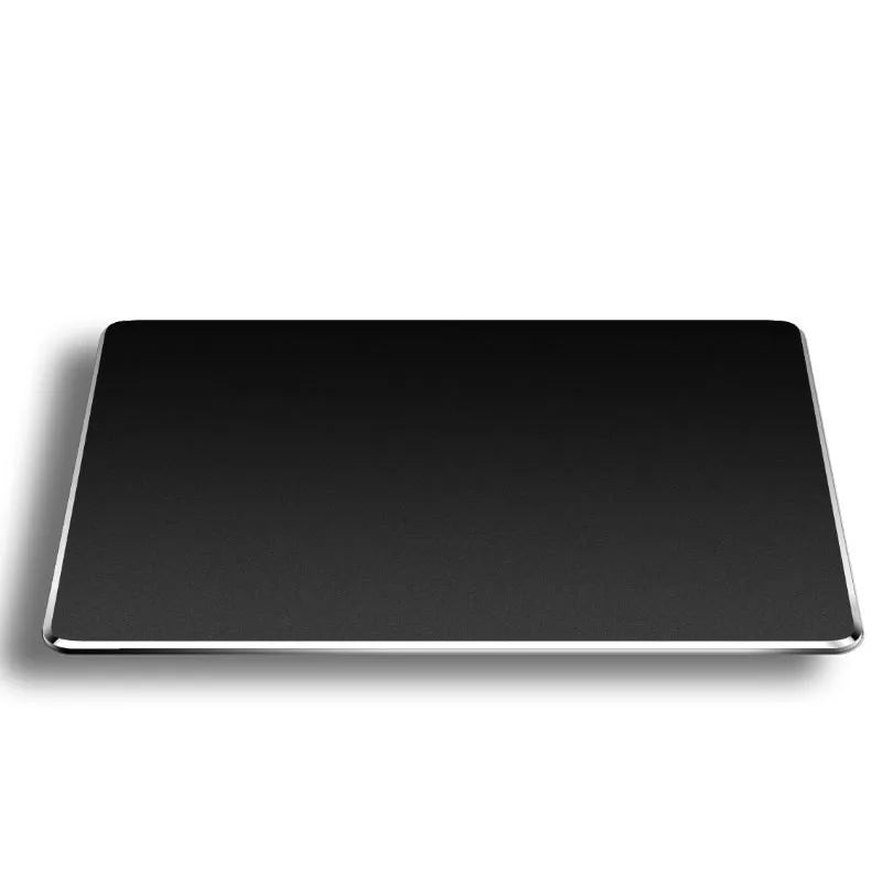 Aluminum Metal Mouse Pad Mat Hard Smooth Matte Thin Non-Slip Waterproof Fast and Accurate Control Mousepad for Office Home
